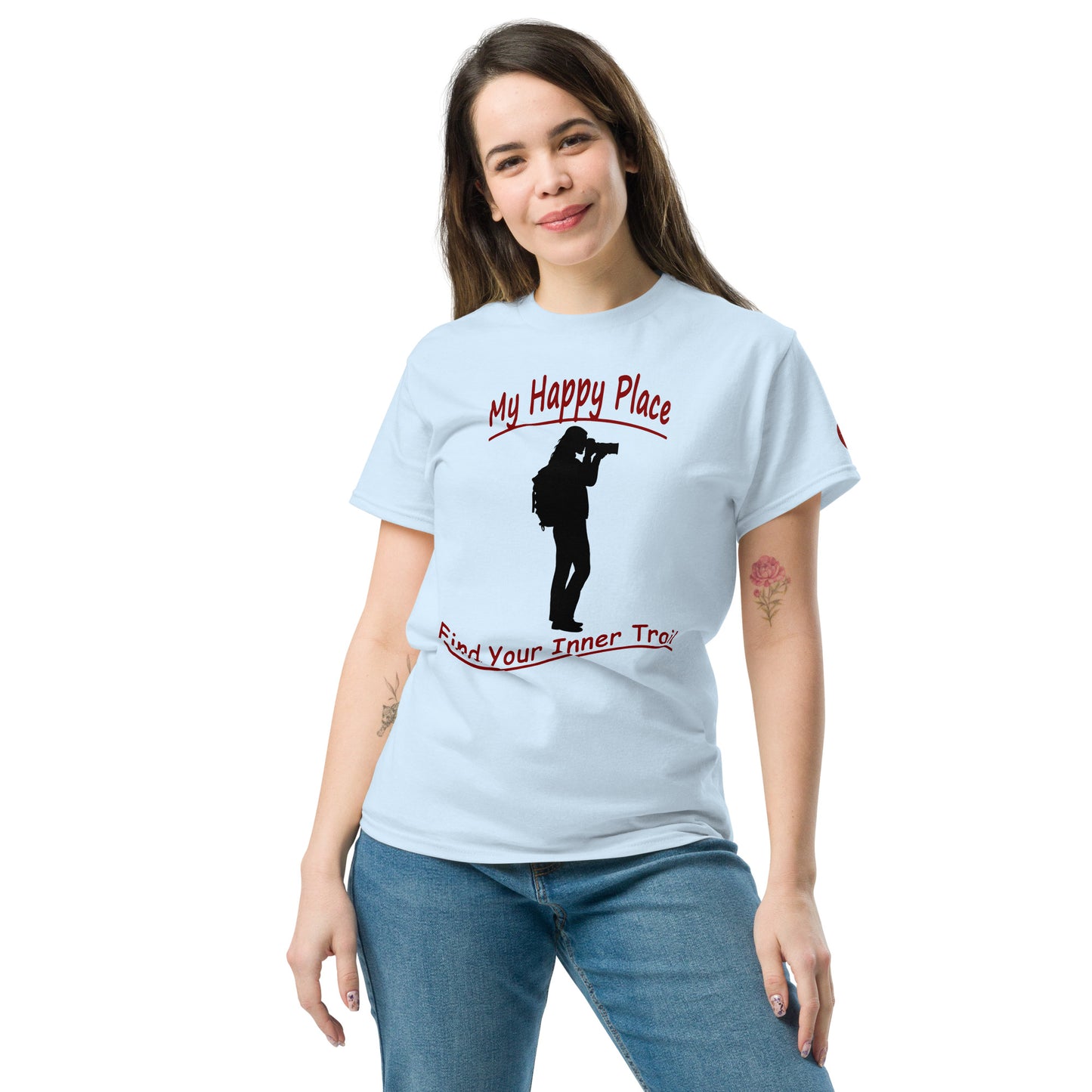 Woman Photographer Standing