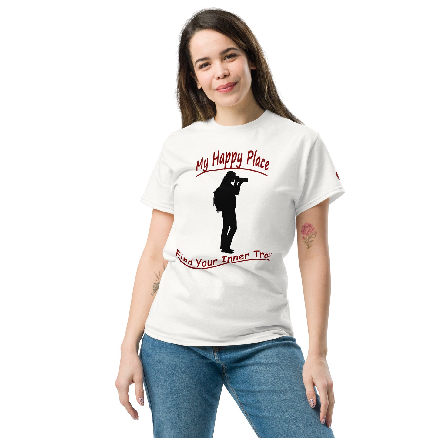 Woman Photographer Standing