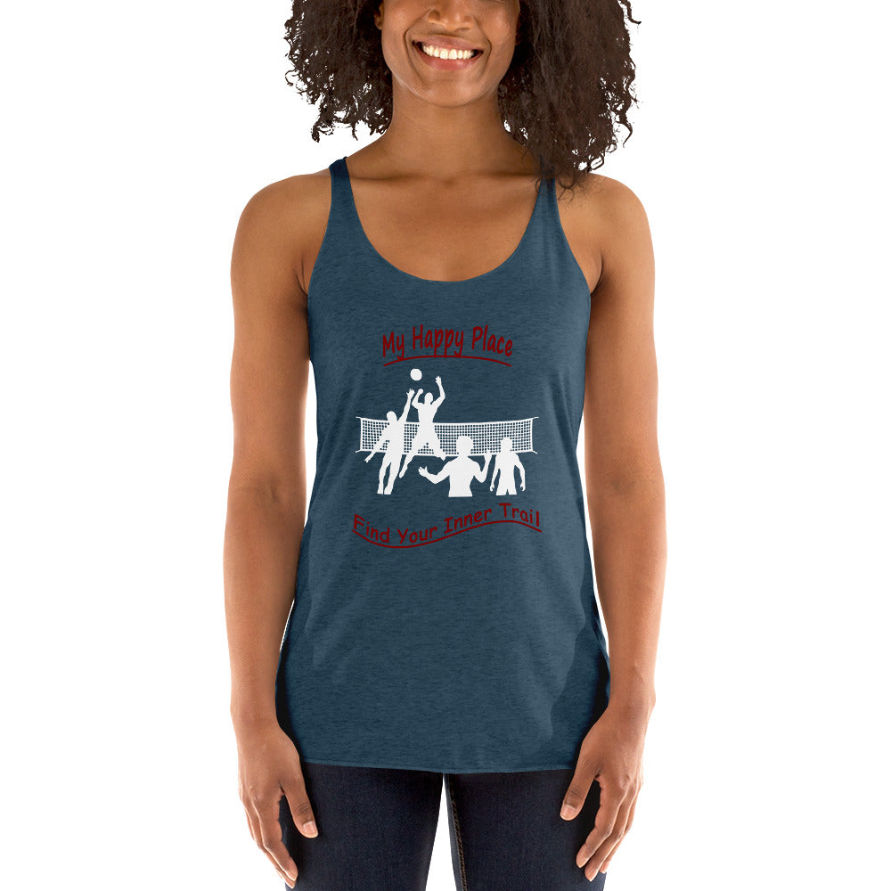 Women's Racerback Tank - Volleyball