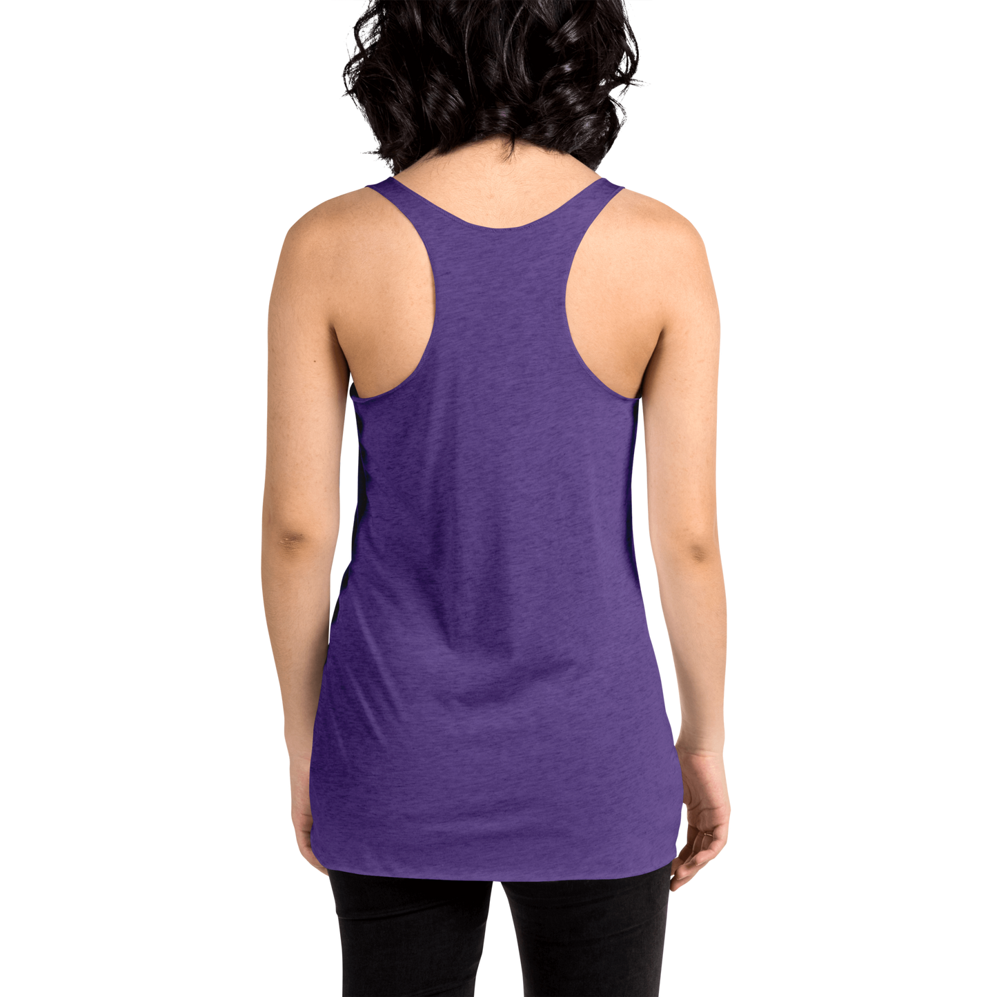 Women's Racerback Tank Standing Photographer - Distressed Look