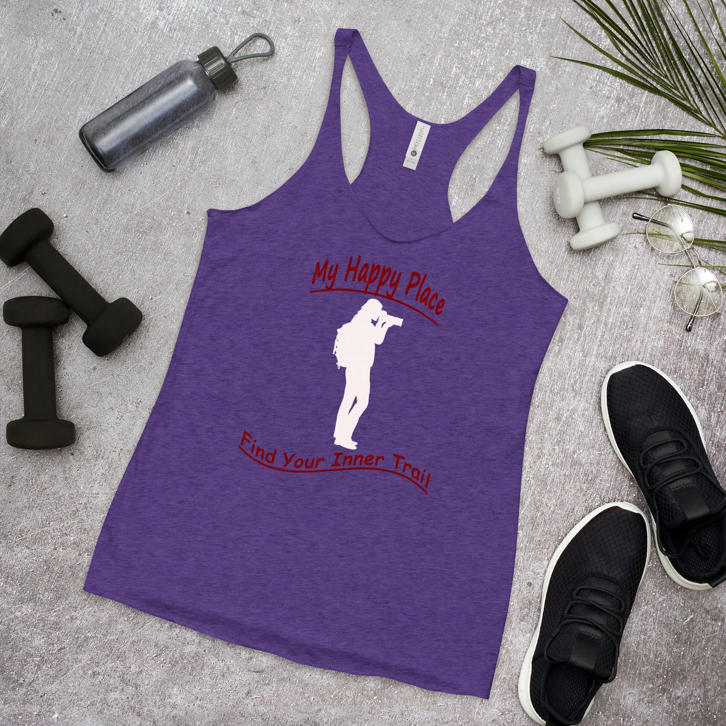 Women's Racerback Tank Standing Photographer
