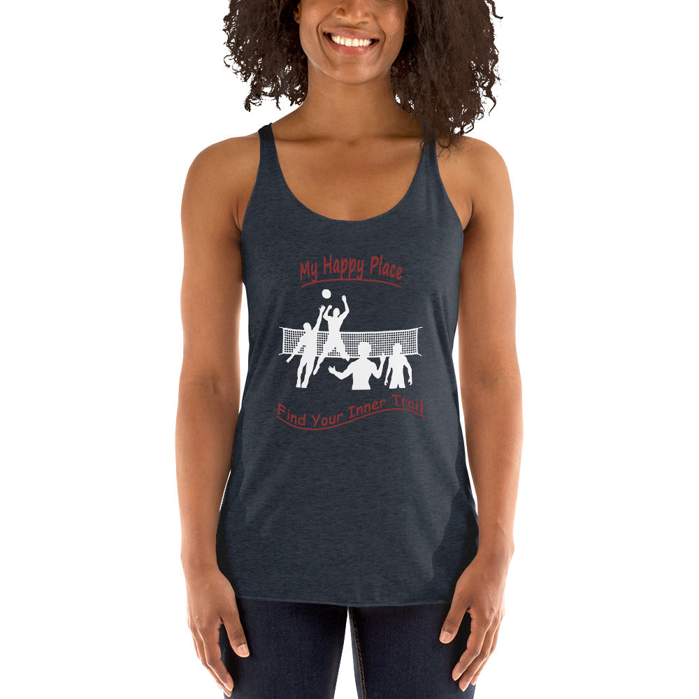 Women's Racerback Tank - Volleyball