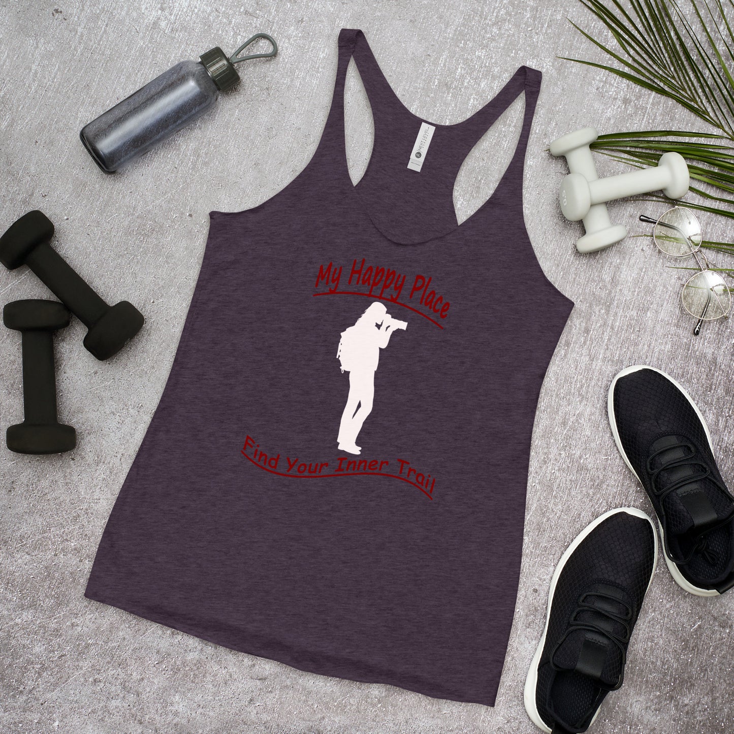 Women's Racerback Tank Standing Photographer
