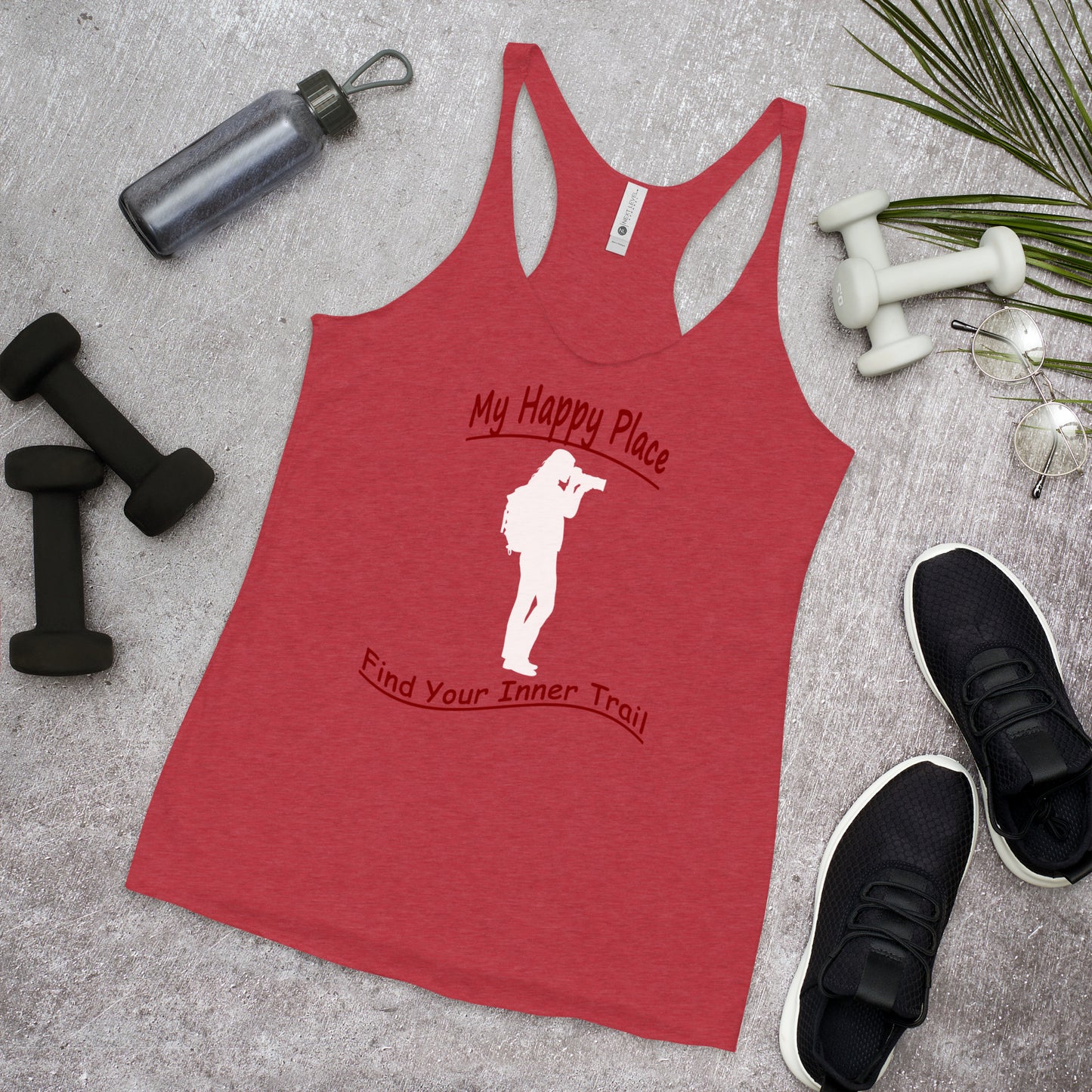 Women's Racerback Tank Standing Photographer