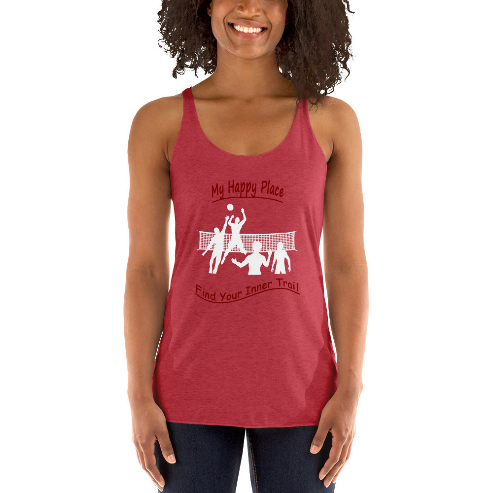 Women's Racerback Tank - Volleyball
