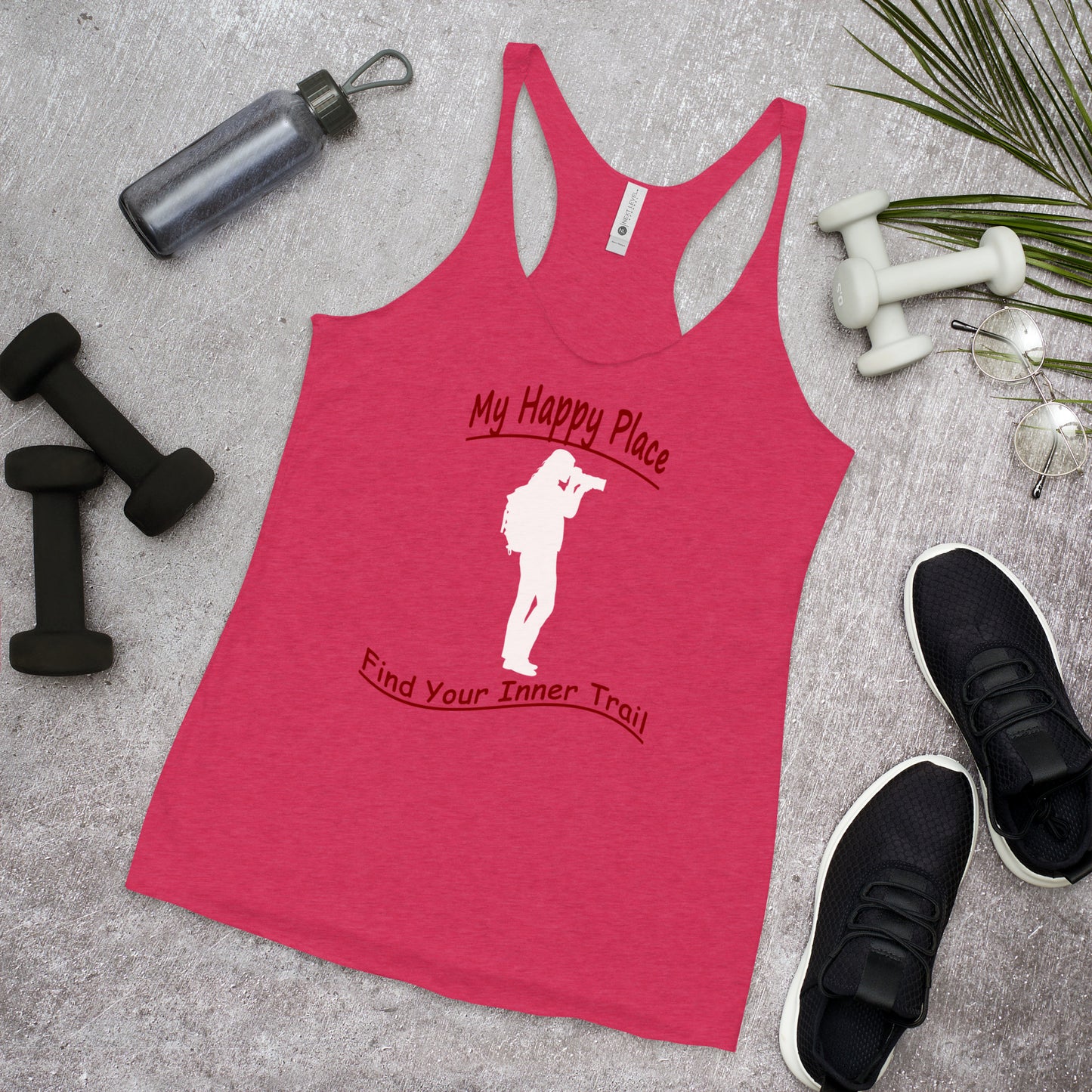 Women's Racerback Tank Standing Photographer